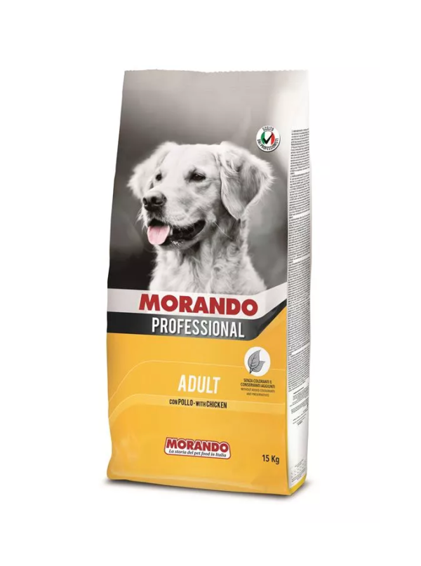 Morando Professional, מזון לכלב בוגר בטעם עוף. 15 ק"ג